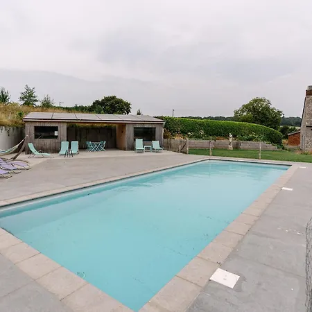 Tatil Evi La Ferme D'auwez - Arbre De Vie - 4 Pers Avec Sauna Et Piscine Partages