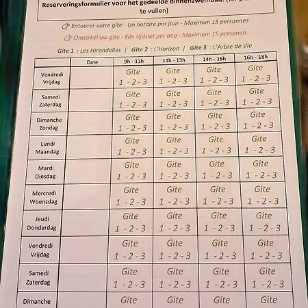 La Ferme D'auwez - Arbre De Vie - 4 Pers Avec Sauna Et Piscine Partages * Ciney
